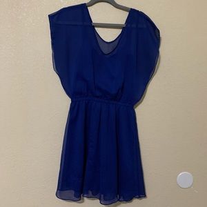 ELECTRIC BLUE EXPRESS DRESS